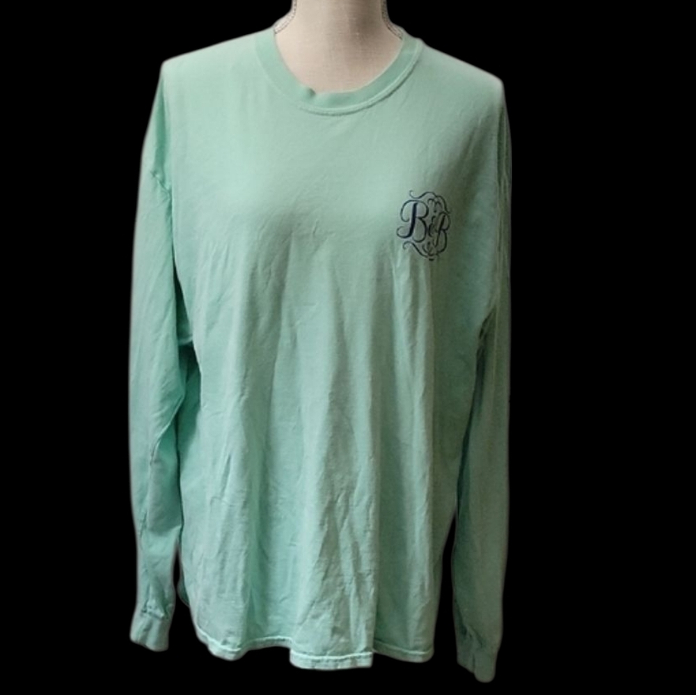 Benny & Belle Mint Green Long Sleeve Shirt